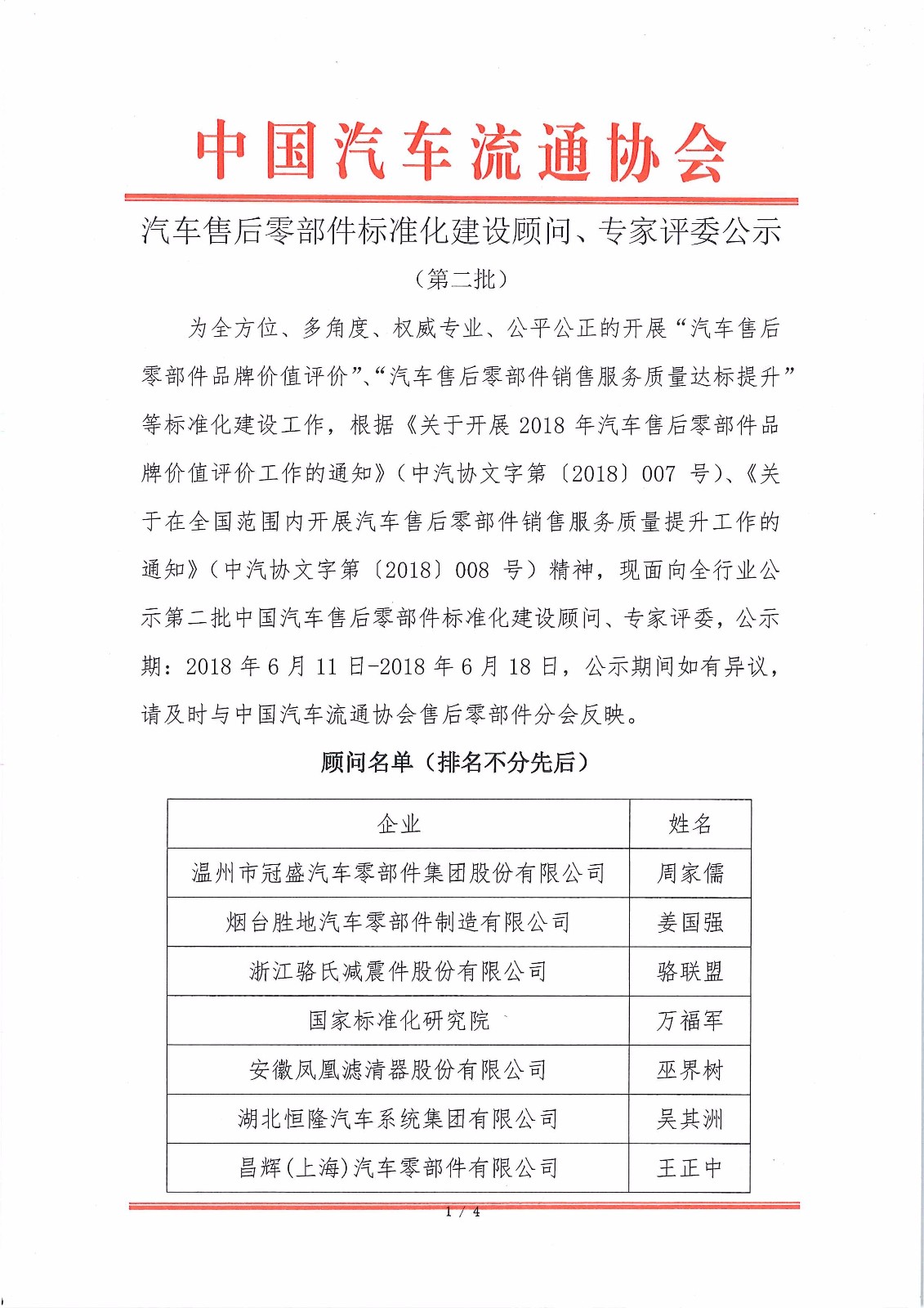汽车售后零部件标准化建设顾问、专家公示（第二批）_页面_1.jpg